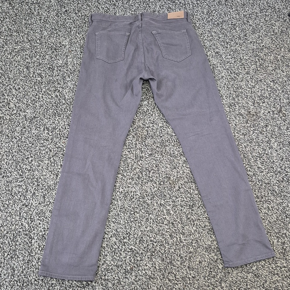 johnnie-O Hugo 5-Pocket Pants Men's 36x34 Stone Gray Stretch Chino JMPA1470 - Picture 7 of 8